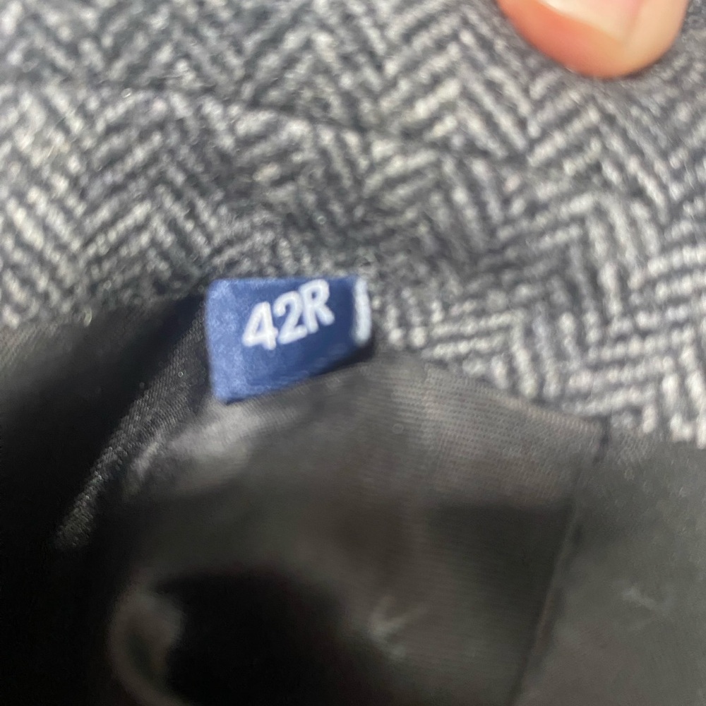 Tommy Hilfiger: herringbone grey blazer - Picture 7 of 7
